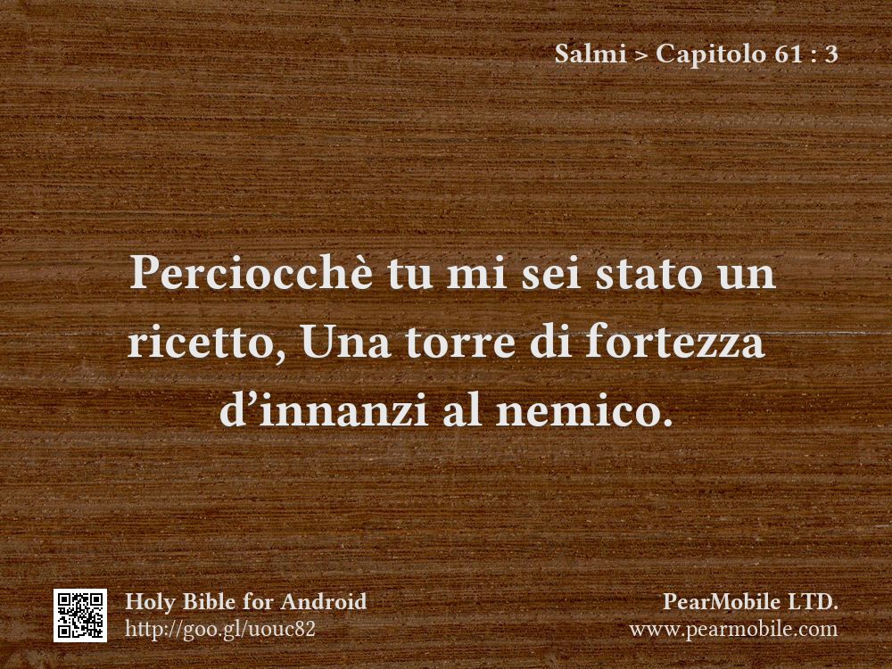 Salmi, Capitolo 61:3
